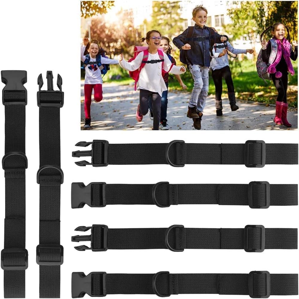 – Adjustable Chest Strap for Backpack, 3 Pack Heavy Duty Belt With Quick Release Buckle, Comfortable Fixing Straps for Hiking, Jogging, and Outdoor Adventures