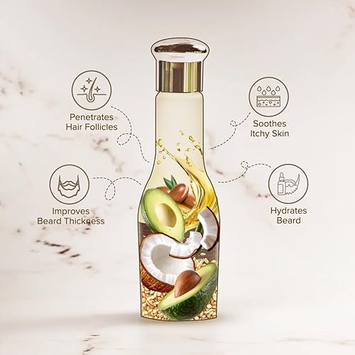 Miniatura 4 de Truefitt & Hill Aceite para barba, repleto de aceites esenciales para deslizamiento, hidratación, curación y acondicionamiento, se aplica sobre la