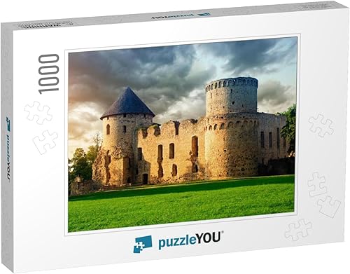 Old Castle in Cesis, Latvia... Jigsaw Puzzle Jigsaw Puzzle with 1000 Pieces