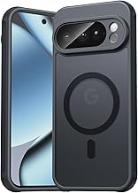 For Google Pixel 10 Pro Case for Magsafe with Camera Protection, Magnetic Mobile Phone Case Pixel 10 Pro Case, Shockproof Scratch-Resistant Translucent Protective Case for Pixel 10 Pro Case