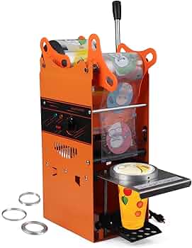 Amazon.co.jp: JTVTW カップ シーラー機 手動カップ シーラー カップ径