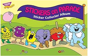Amazon.com: Stickers on Parade Sticker Collector Album by TREND; 16 ...