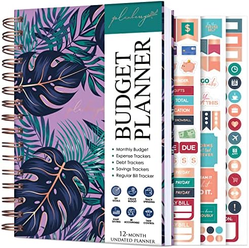 Ospelelf 12-Month Budget Planner - Undated Bill Organizer & Expense Tracker - View #7