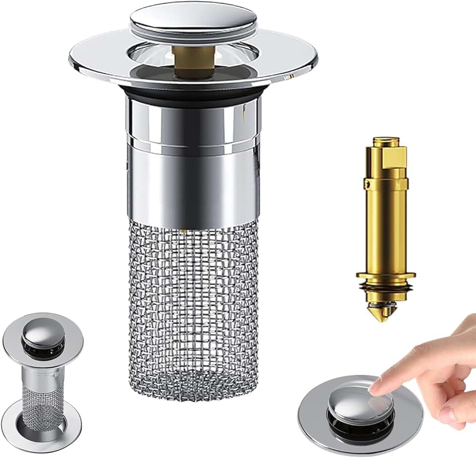 Amazon.com: Bathroom Sink Drains - Bathroom Sink Drains / Bathroom Sink & Bathtub Drains: Tools ...