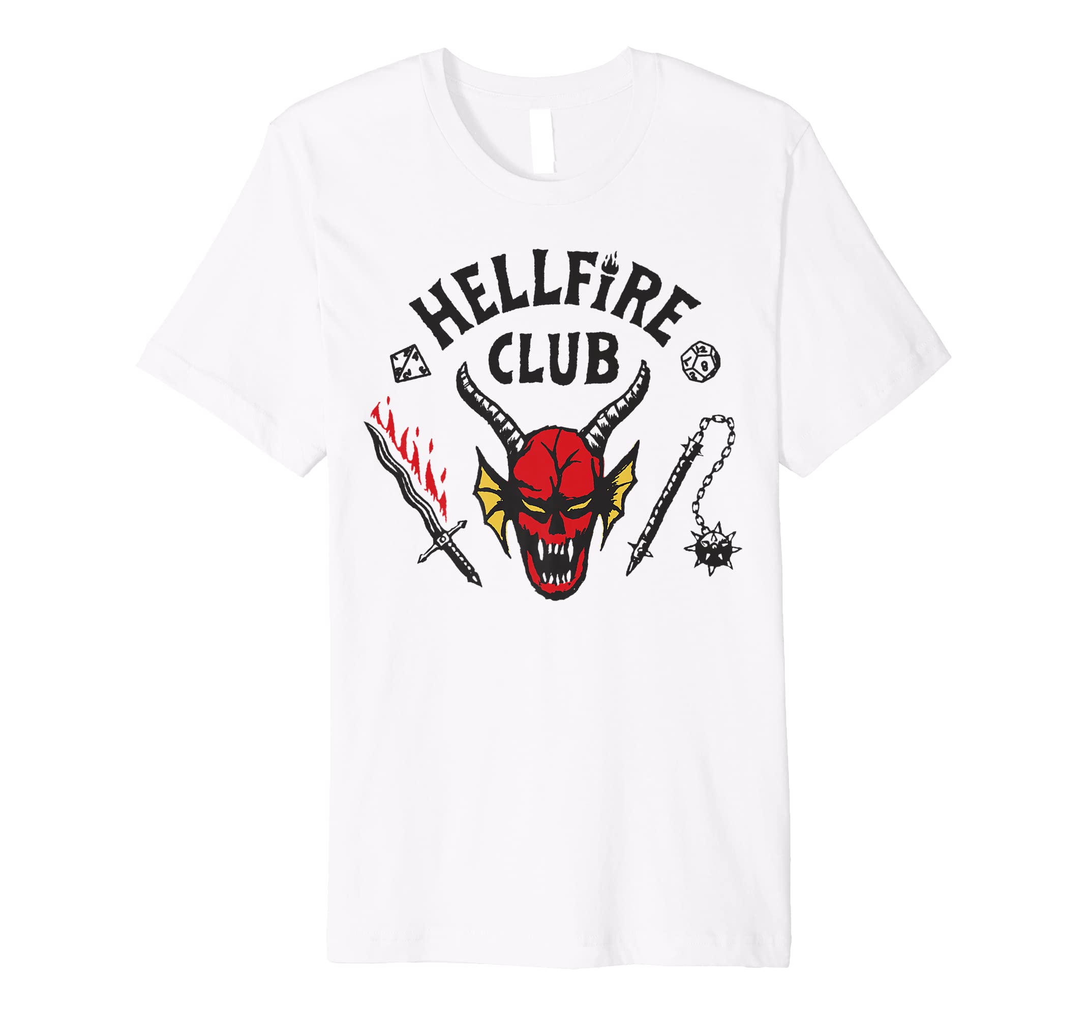 Stranger Things4 Hellfire Club Logo Premium T-Shirt