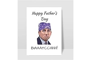 Very Funny &quot;Prison Mike&quot; Happy Father&#x27;s Day Biaaatcchhh Father&#x27;s Day Card