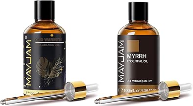 MAYJAM 100ML Oud Warmth Fragrance Oil and Myrrh Essential Oil