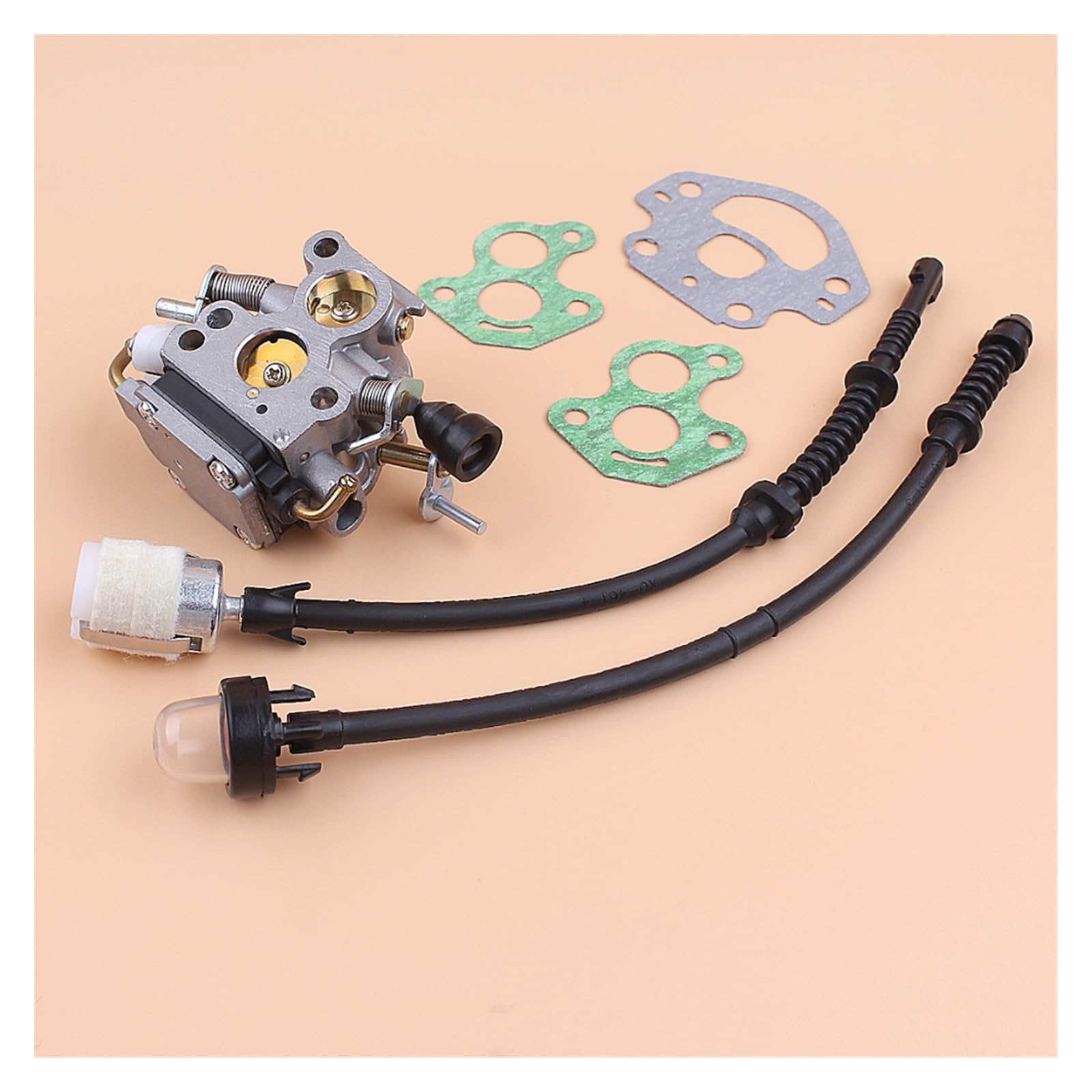 Kit de Filtro de Manguera de Combustible de la Junta del carburador for Husqvarna 435 440 43 5e 440e for jonsared CS410 CS2240 Motosierra for zama C1T-EL41A