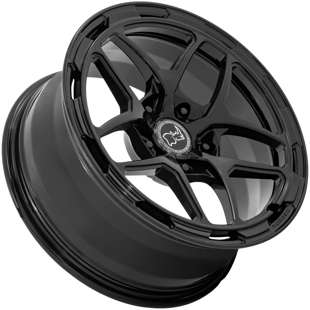 Black Rhino Hard Alloys STALLBERG 18X8, 5X130, 5.29, +20mm GLOSS BLACK - BR401BX18805320