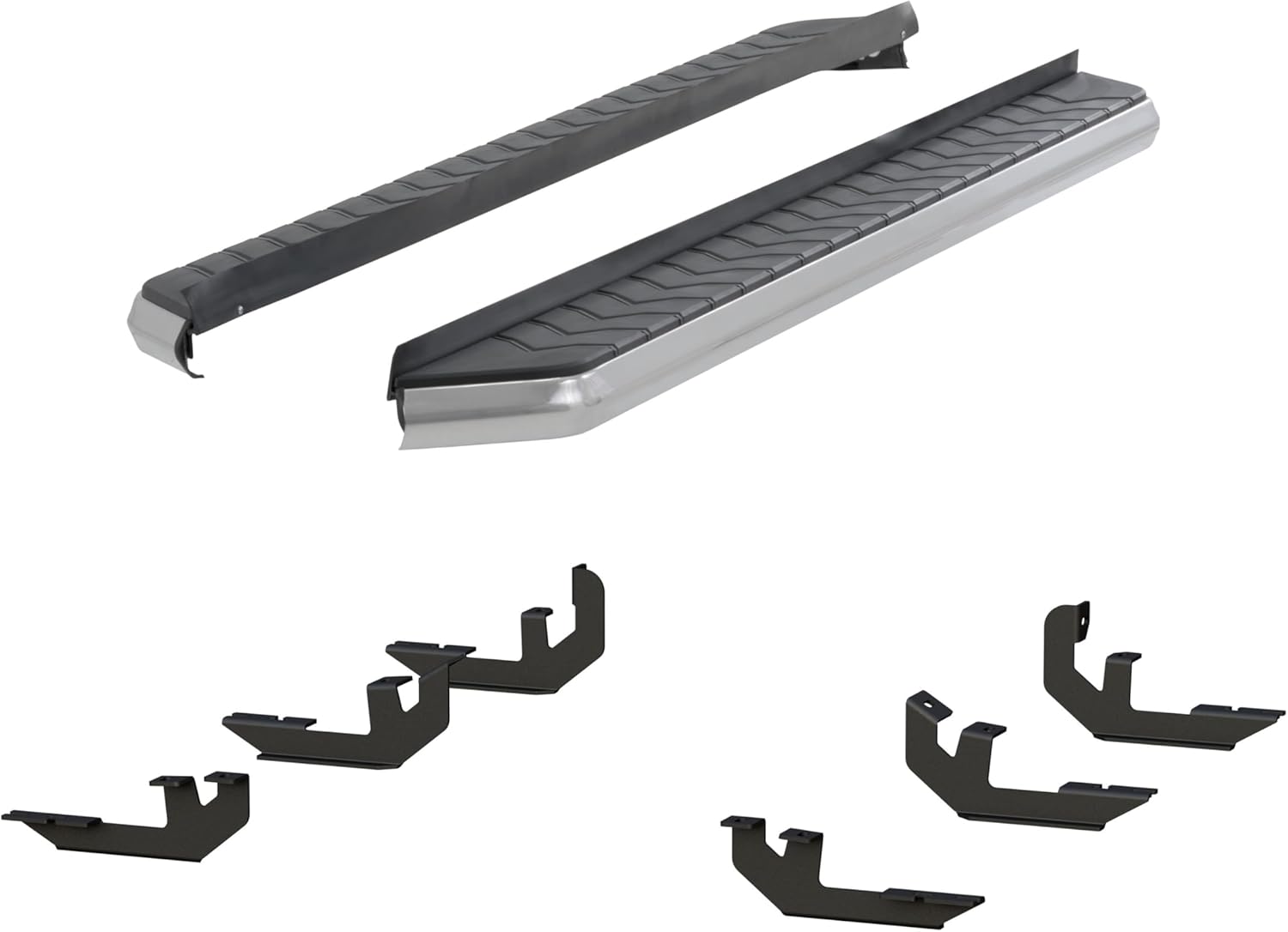 ARIES 2051029 AeroTread 5 x 70-Inch Polished Stainless SUV Running Boards, Select Honda Pilot