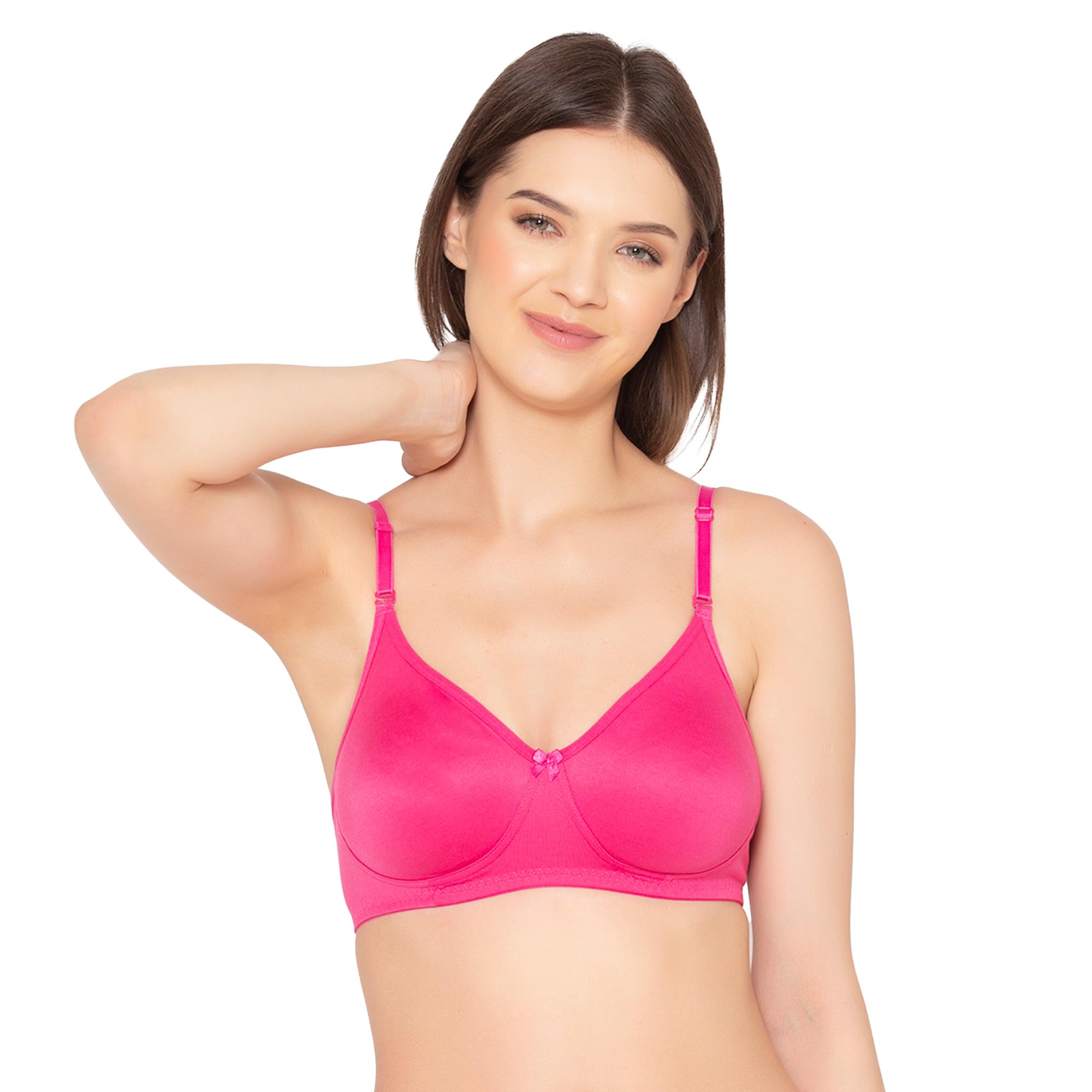 groversons paris beauty Women's Seamless Non-Padded, Non-Wired Bra (BR003)-picture-24