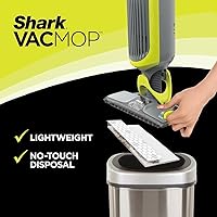 Vista 3 de Shark VM200 VACMOP (Renovado) - Aspiradora y trapeador inalámbrico para múltiples superficies, pisos duros, azulejos y madera, limpiador de pisos