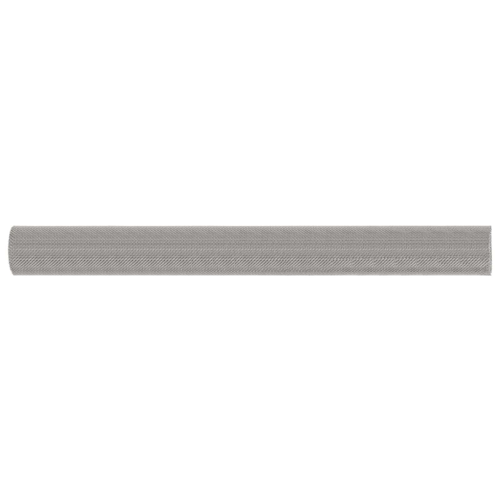 Edelstahlgewebe 100 x 500 cm - 8 Mesh Drahtgitter Edelstahl 201 mit 2,5 mm Maschenweite, robustes Drahtgeflecht für Lichtschachtabdeckungen und Garten, Silber