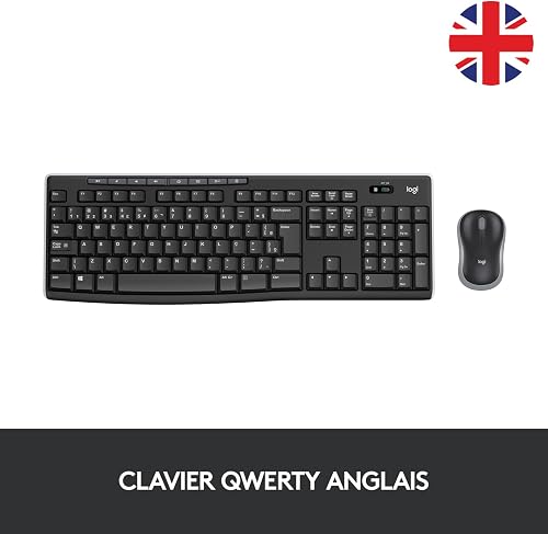 Logitech MK270 clavier et souris sans fil COMBO - UK QWERTY - 2