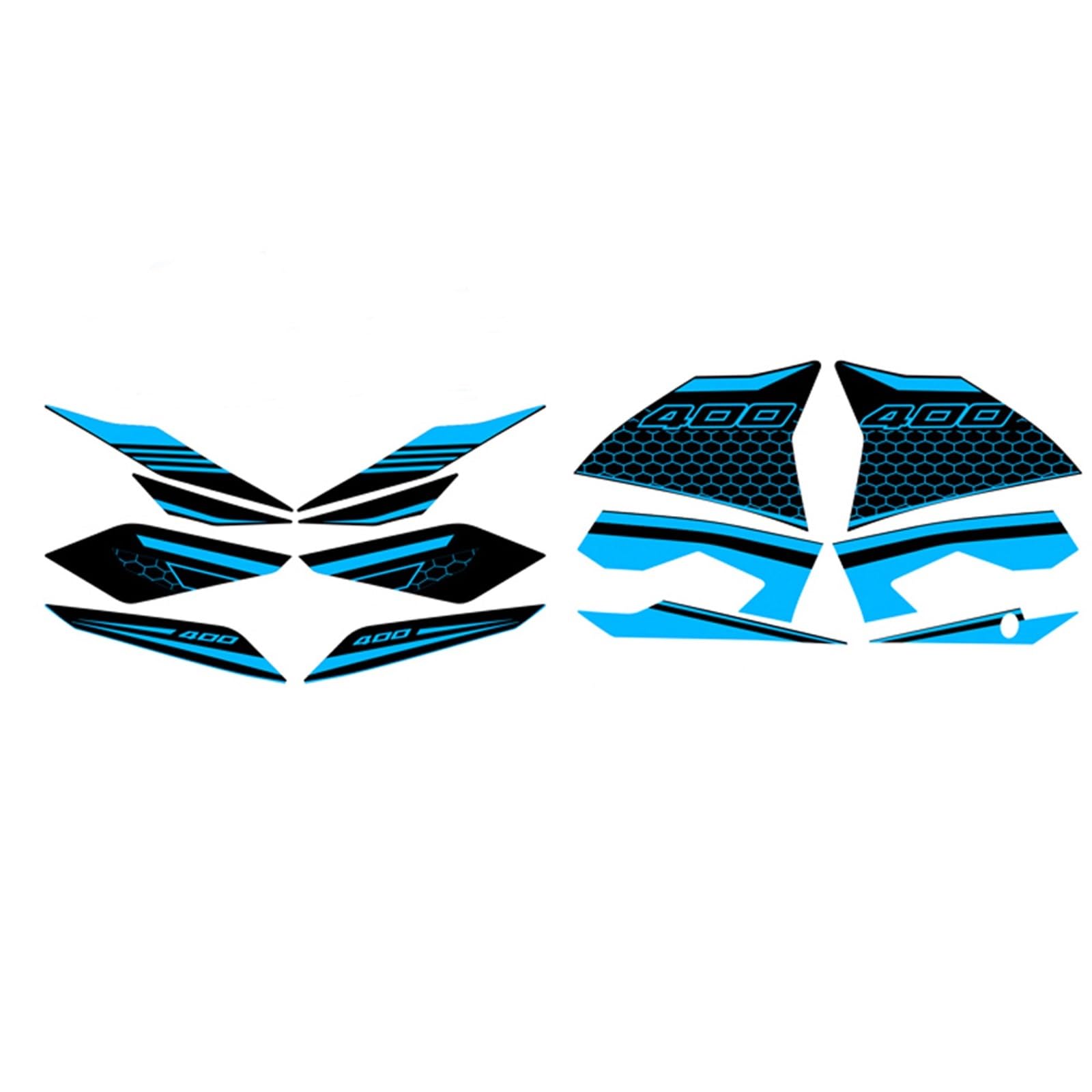 for Kawasaki for NINJA400 for Ninja 400 2018-2023 2018 2019 2020 2023 for Motorcycle Accessories Fairing Sticker Whole Car Kit