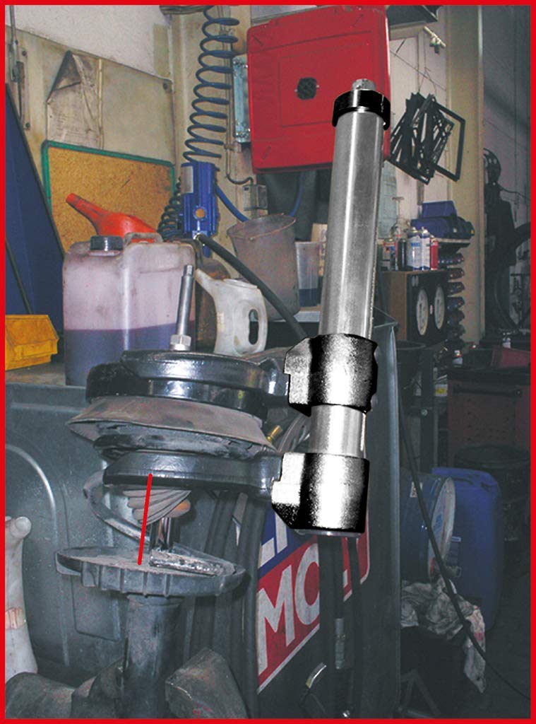 KS Tools 500.8400 Juego de tensor de muelles universal, 6 pzs