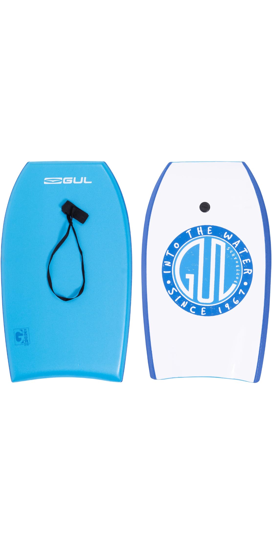 GUL 33" GFORCE BODYBOARD WITH FLAT LEASH (CYAN/BLUE)