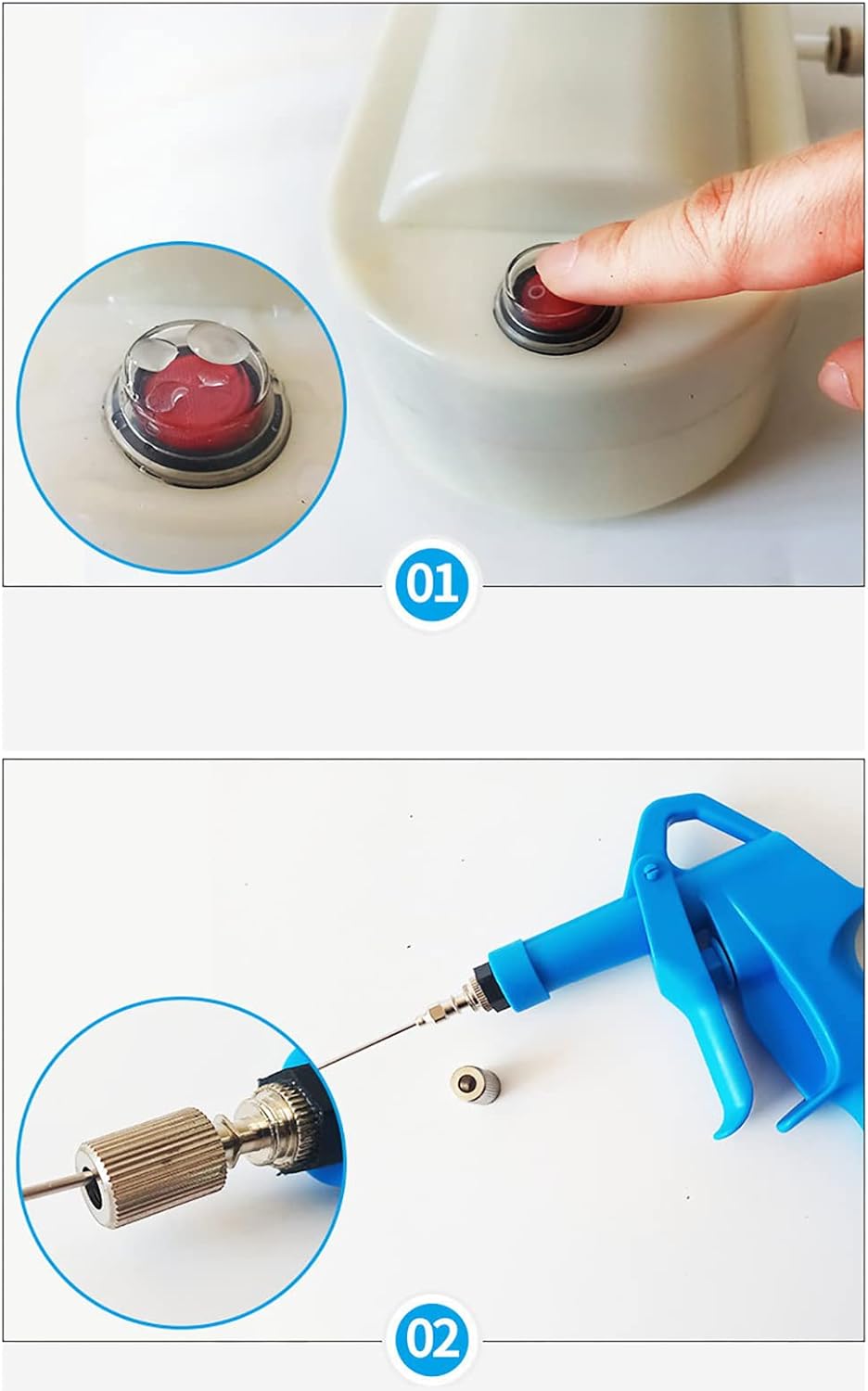Electric High Pressure Bacon Pump Gun Meat Saline Syringe Pump Electric Injector Meat Processor AC 100-240V 50W (Single Gun)