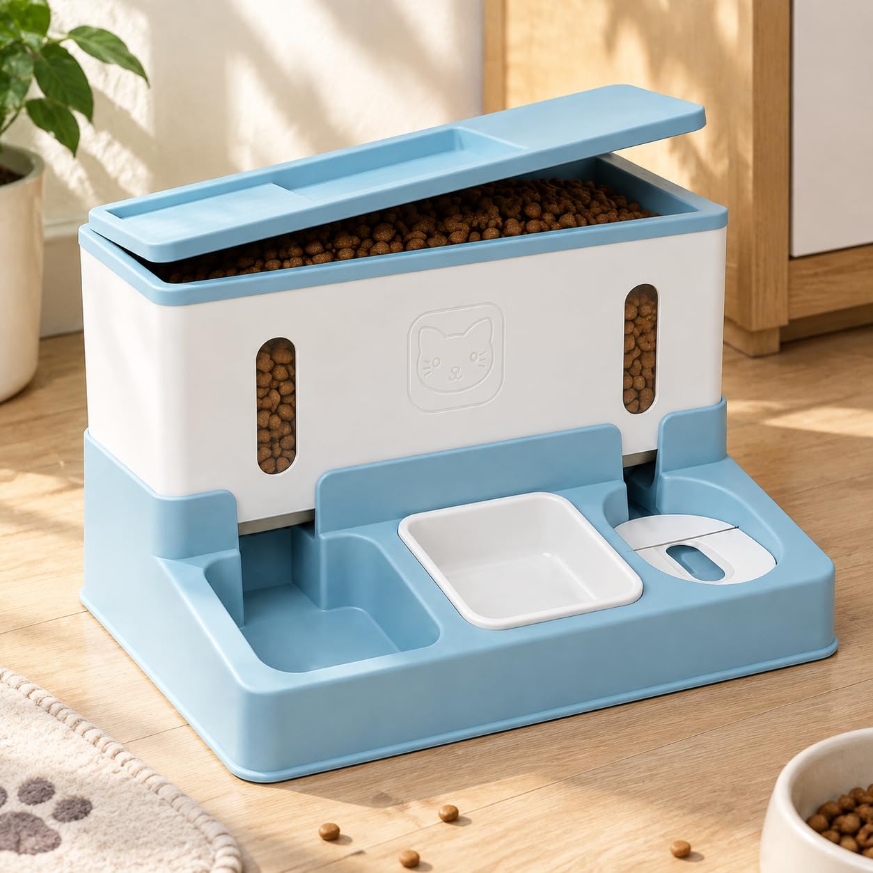 Automático para Mascotas, melocotón, Agua