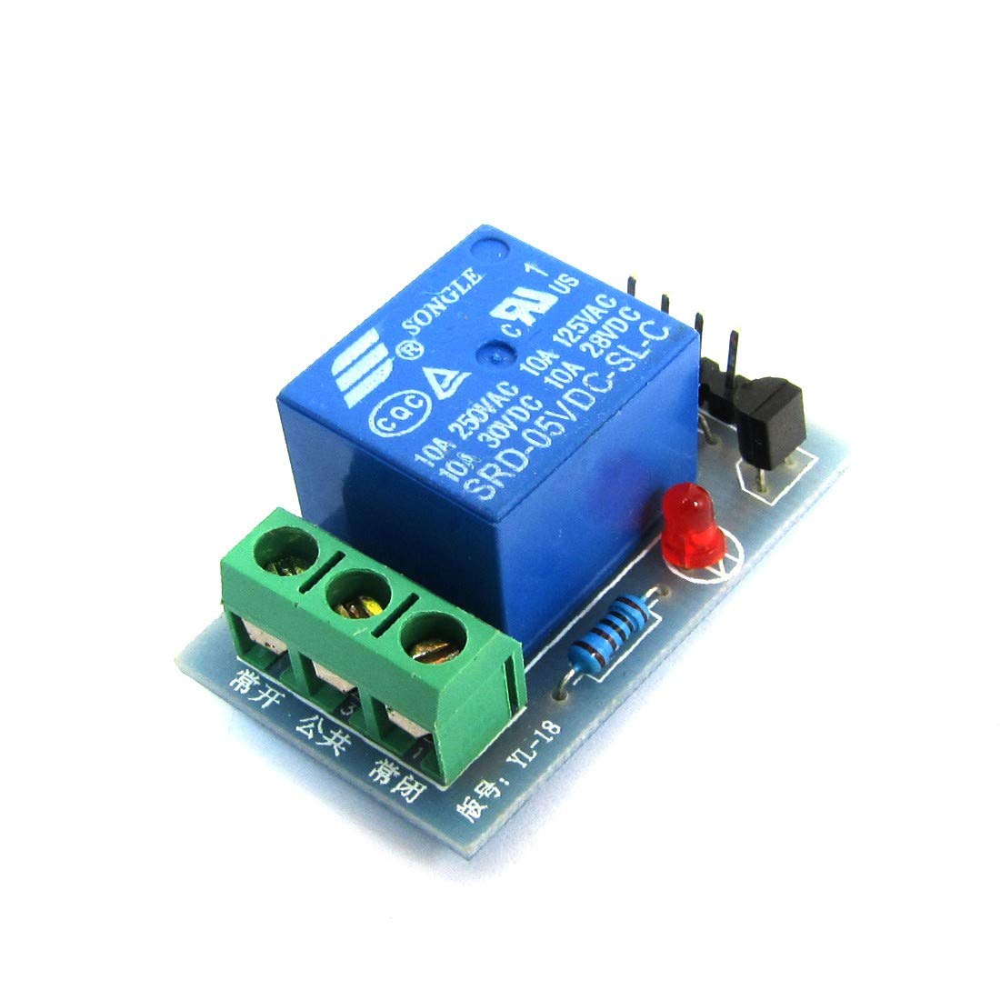 New Lon0167 Electric Component Featured DC 5V Coil reliable efficacy 1 Channel Relay Module Board(id:836 1d 26 f39)