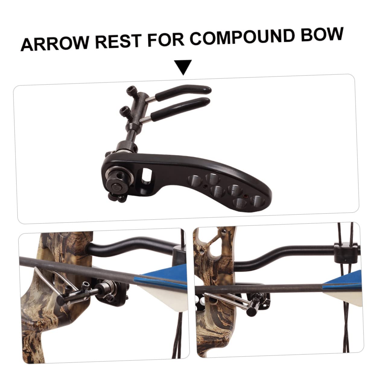 POPETPOP Arrow Rest Replacement Elevation Accessories for Easy Install Workmanship Outdoor Rest