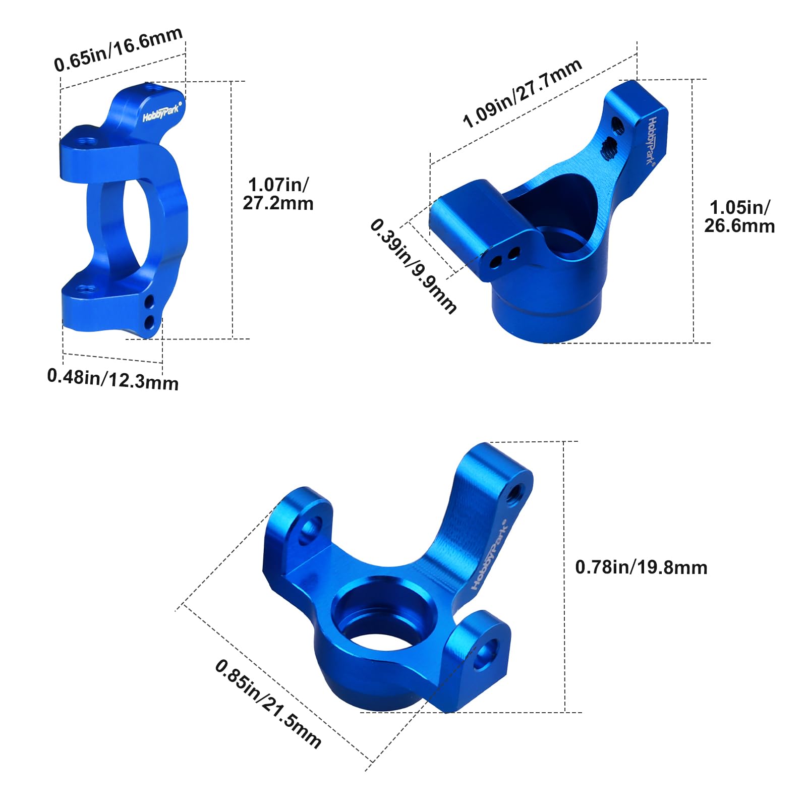 Karakas カラカス x4 Amazon.com: Traxxas 6832 Caster Blocks Left and Right, Slash