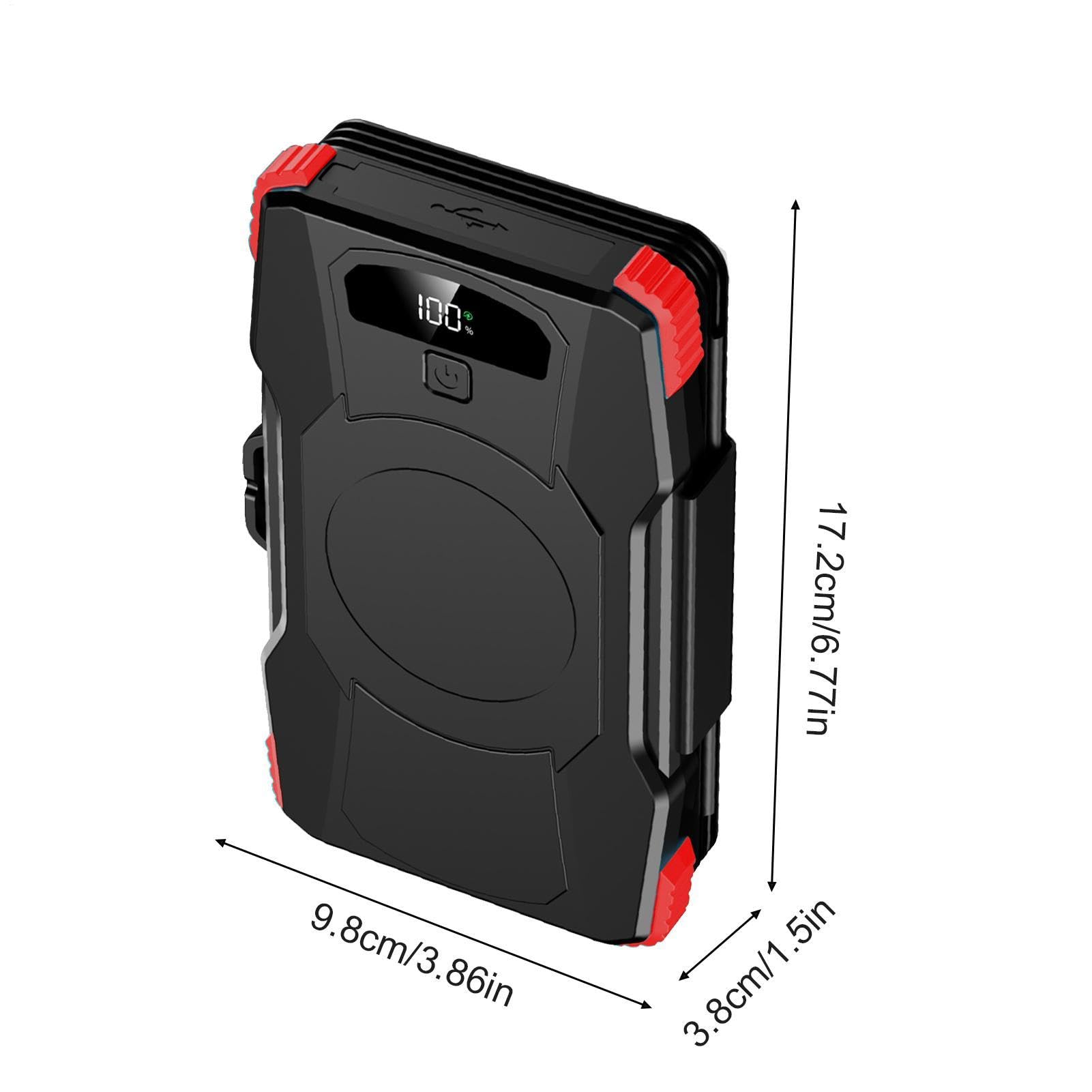 Batteria esterna solare generatore wireless esterno da 20000 mAh con | Caricatore portatile con energia solare per campeggio, esterni, casa, sopravvivenza, viaggi, strada, escursioni