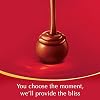 Lindors Chocolate Bundle Box, Milk Chocolate Truffles 200g, lindors Strawberries and Cream Truffles 200g, Pack of 2