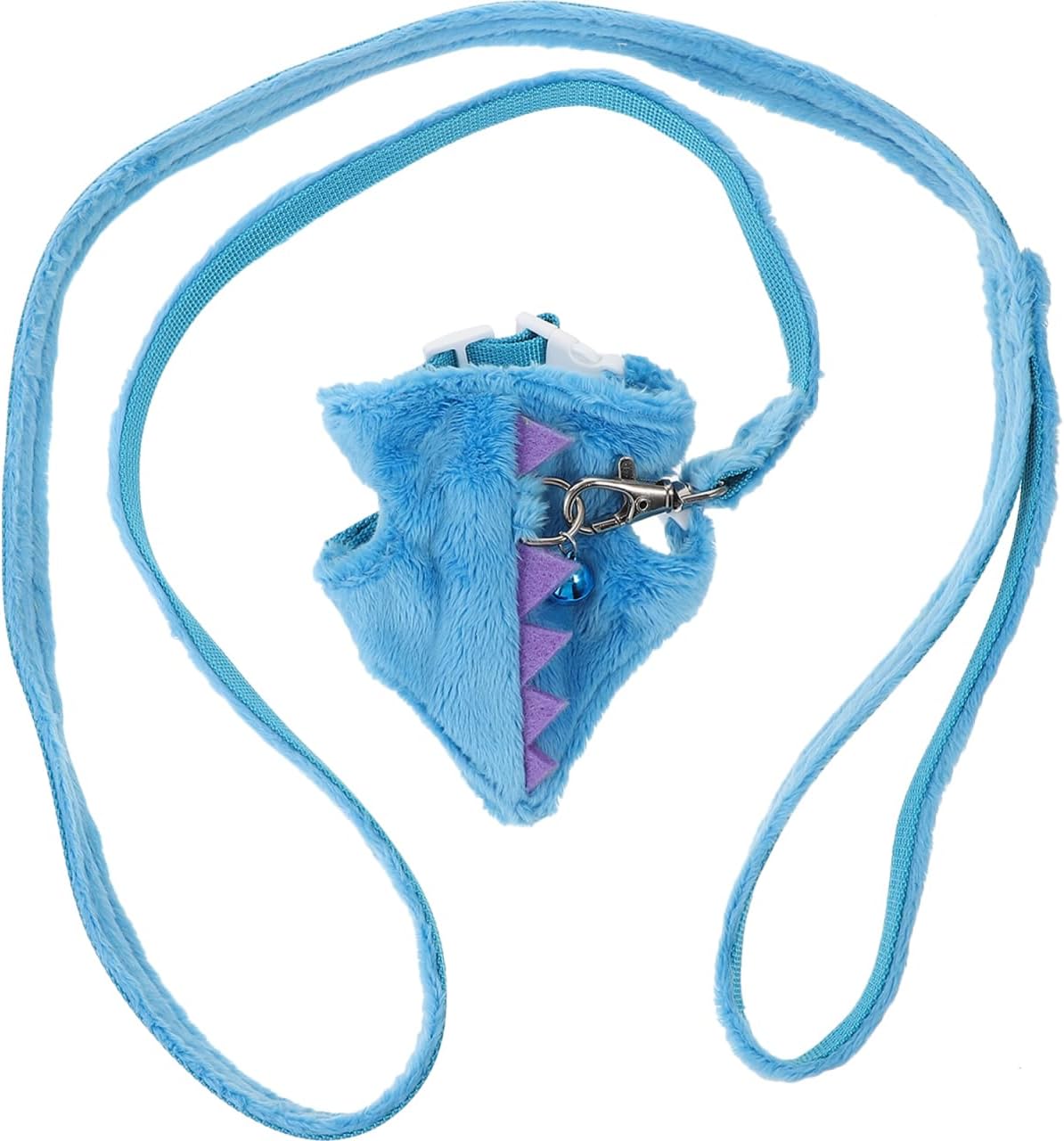 POPETPOP Adjustable Pet Harness Leash for Small Animals Ferret Walking Vest with Anti-Escape Design Lightweight Comfortable Outdoor Use