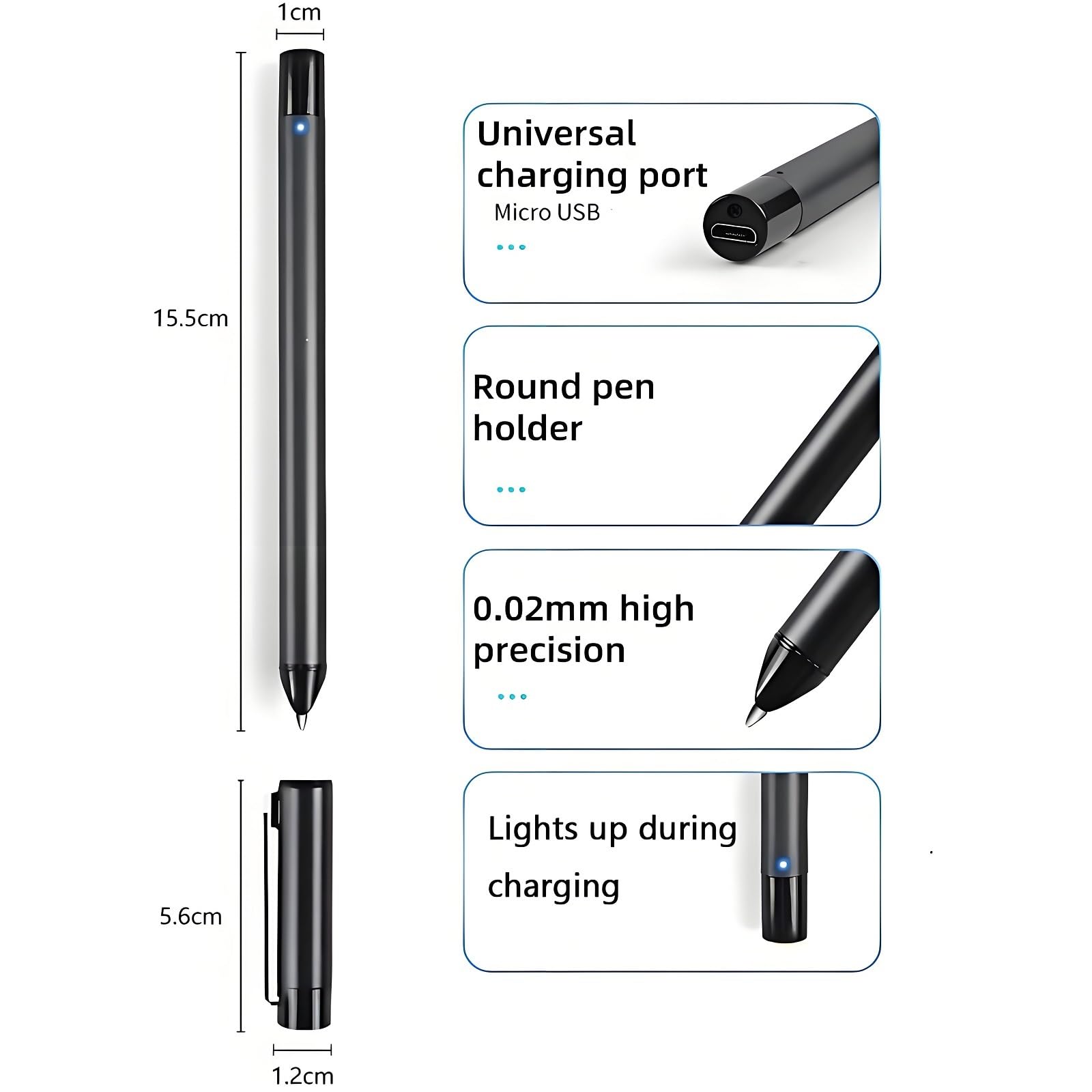XNote - Ai-Powered Smart Writing Set, E-Ink Paper Tablet for Notes & Drawing, Real-Time Sync to App for Learning, Office, Business Meetings(Blue) — view 6