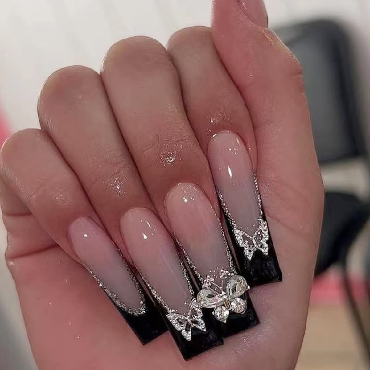 long acrylic nails