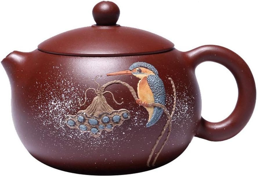 Tea Pot Purple Clay Filter Teapots Handmade Beauty Kettle