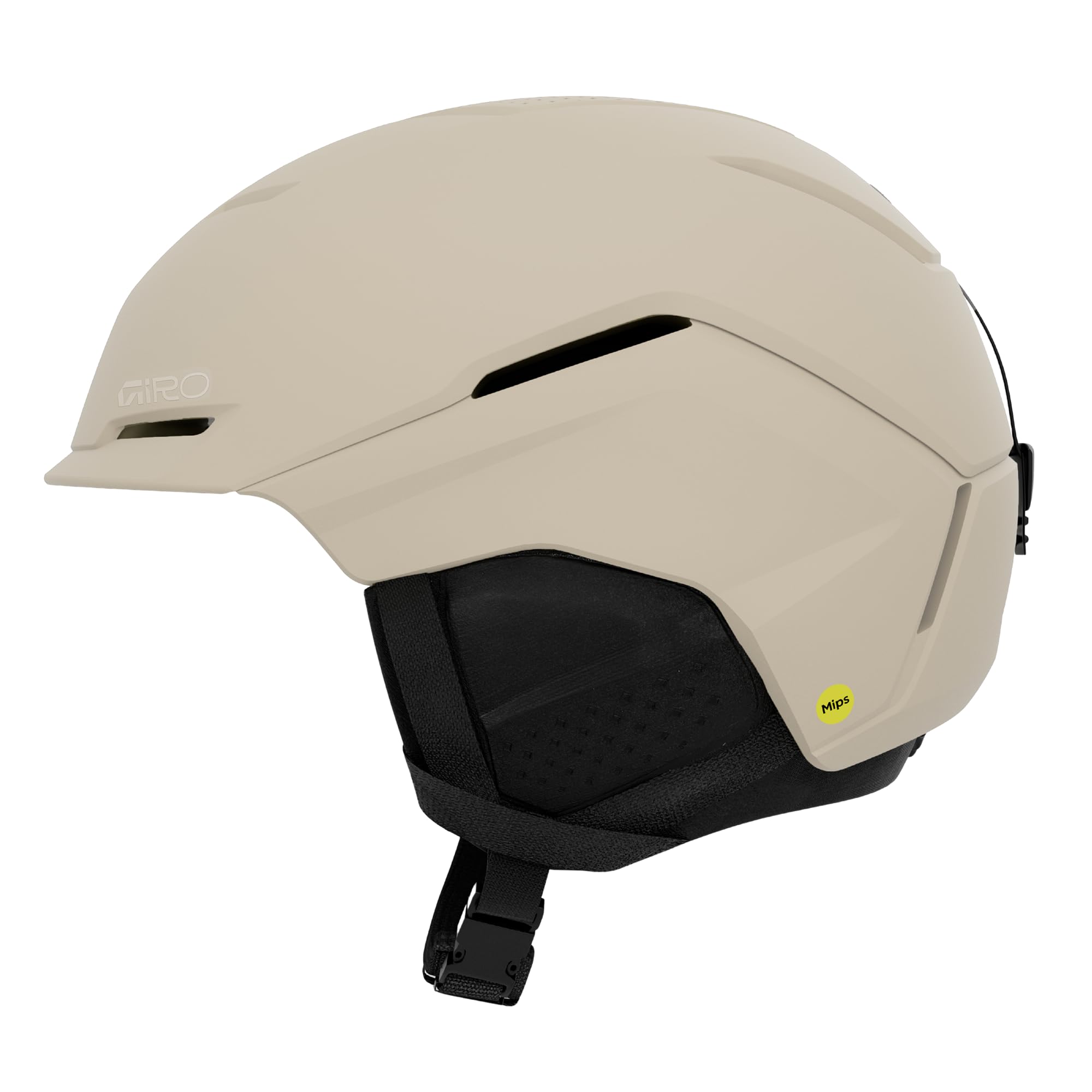 Giro Snow Tenet MIPS W Skihelm & Snowboardhelm Größe M | Ski Helm Hybrid-Konstruktion, MIPS® Schutz, Thermostat Control, In Form 2 Fit, All-Mountain Helm | Matte Stone Pearl (Sandstein-Beige)