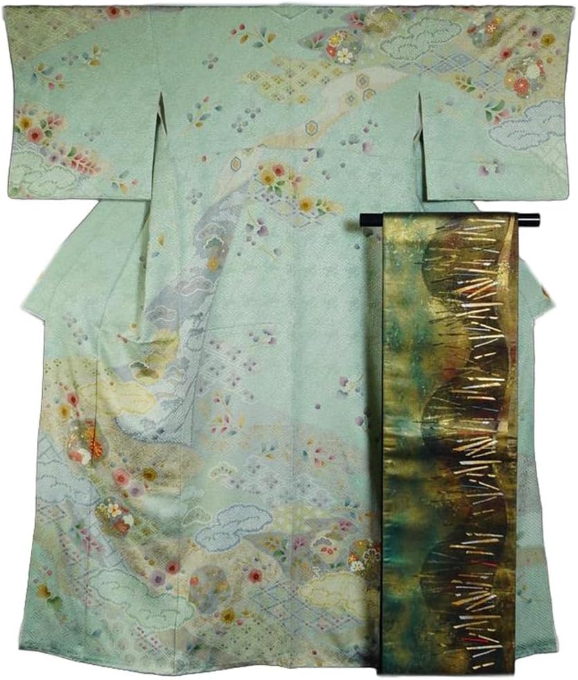 7-52)馬乗袴 2尺2寸 金 無地 詩吟 踊袴 舞踊 マツケンサンバ