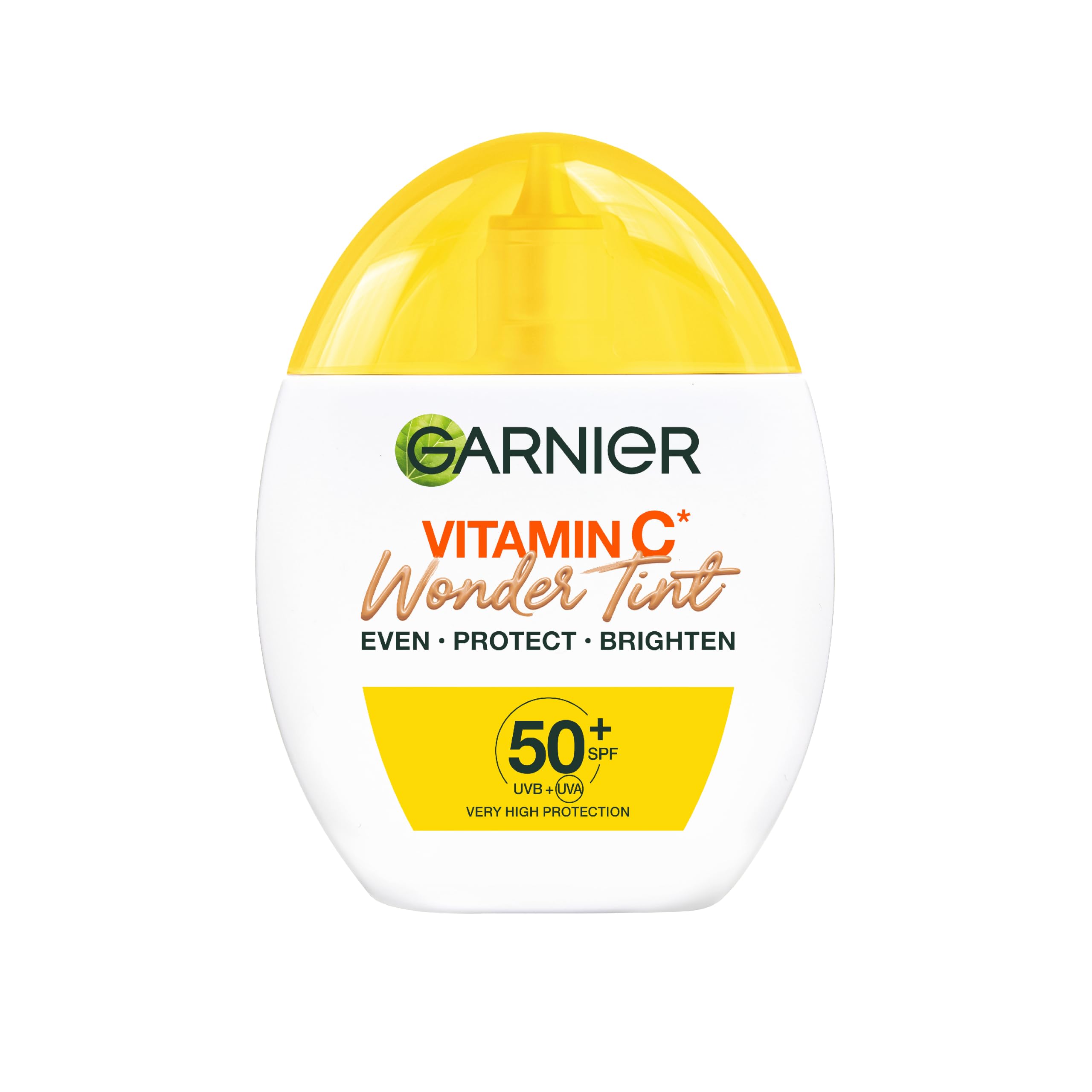 Garnier Vitamin C* Wonder Tint SPF50+, Medium Shade Tinted Fluid, 40ml