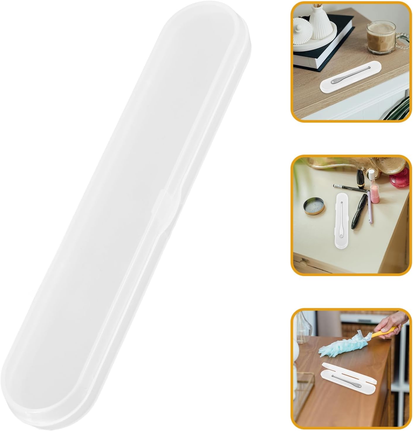8pcs Organizer Storage Box Lid Travel Utensil Case Fork Holder Chopstick Box Lunch Bag for Easy Access