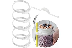 Keep Your Kitchen Clean and Organized with This 6PCS Mason Jar Spoon Holder