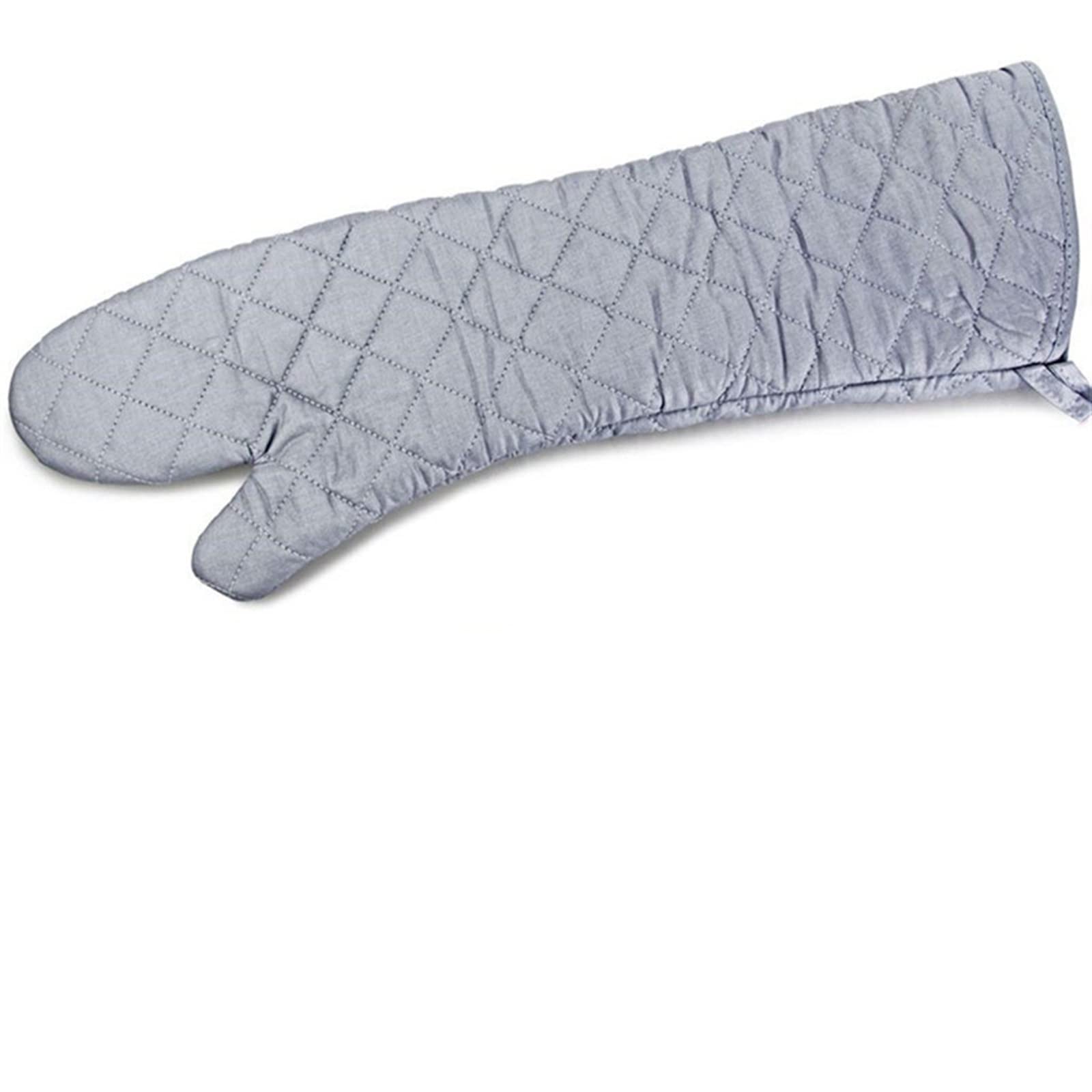 Gants de Cuisine créatifs for Four à Micro-Ondes, Longs Gants de Cuisine for Barbecue, en Coton résistant à la Chaleur, for la Cuisson au Barbecue