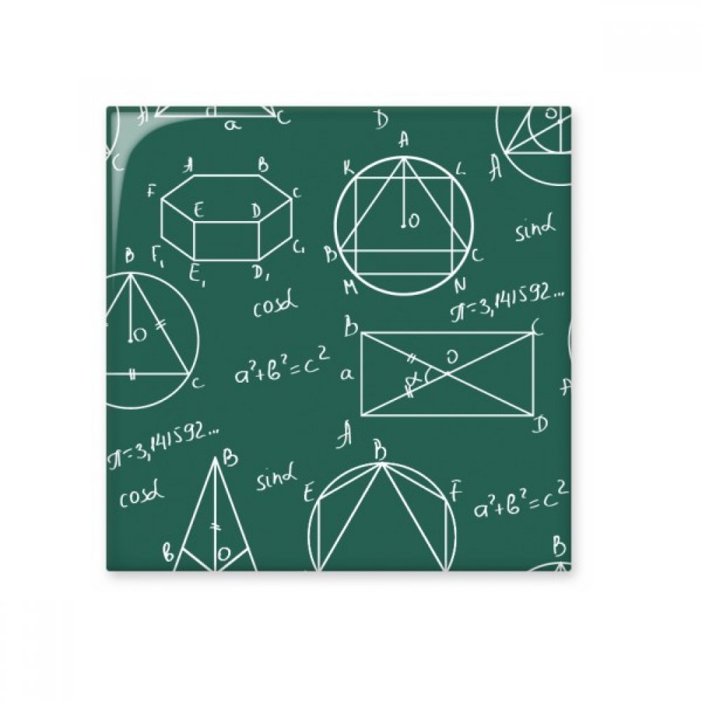Carreau de céramique mathématique DIYthinker cadeau science original