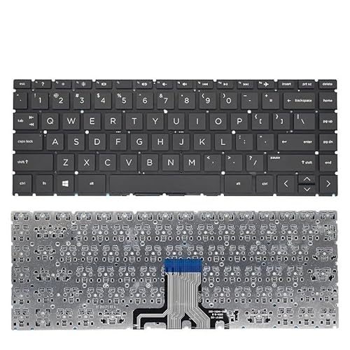 HP Pavilion X360 14-CK CM DG CE CF 14Q-CS CY 14T-CM TPN-Q188 Q190 L15601-001 p US/VAm[gubNL[{[h(US Black No Backlit)