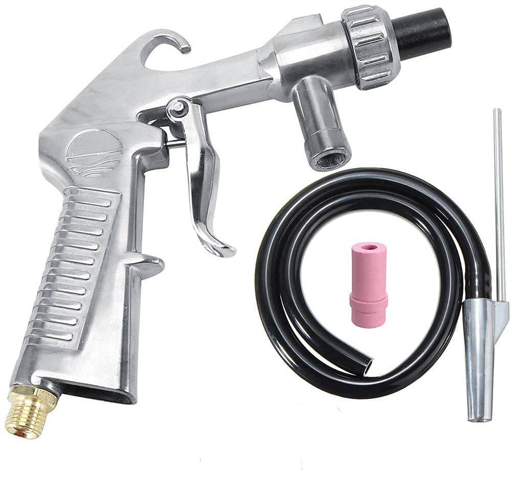 Buy Sand Blaster Kit Blasting Set Sandblaster Nozzle Tube Rust Remove Abrasive Sand Blasting for
