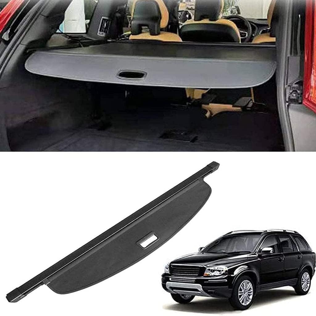 Cubreobjetos retráctil de coche para viajes seguros en maletero de Volvo XC90 2005-2012