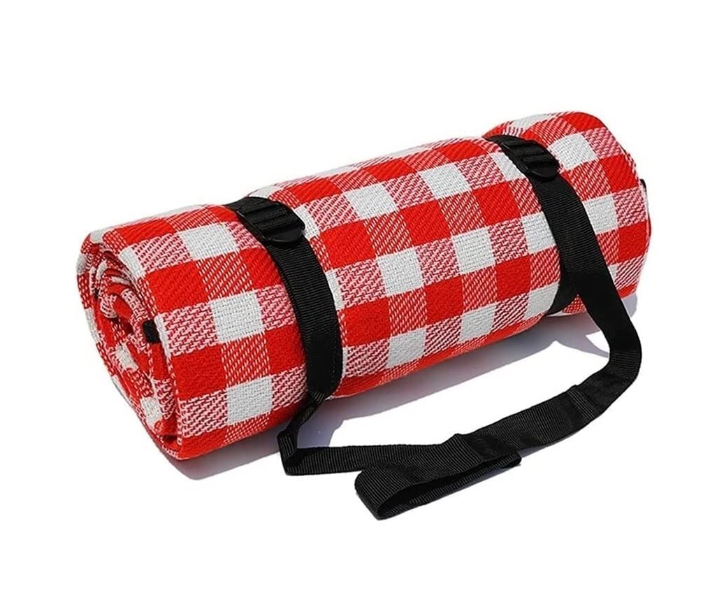 CVdrtyED Picnic Blanket Picnic Blanket Portable Outdoor Beach Mat Waterproof Foldable Blankets with Carry Strap for Park Hiking on Grass Outdoor Mat(A,78.8inx78.8in)