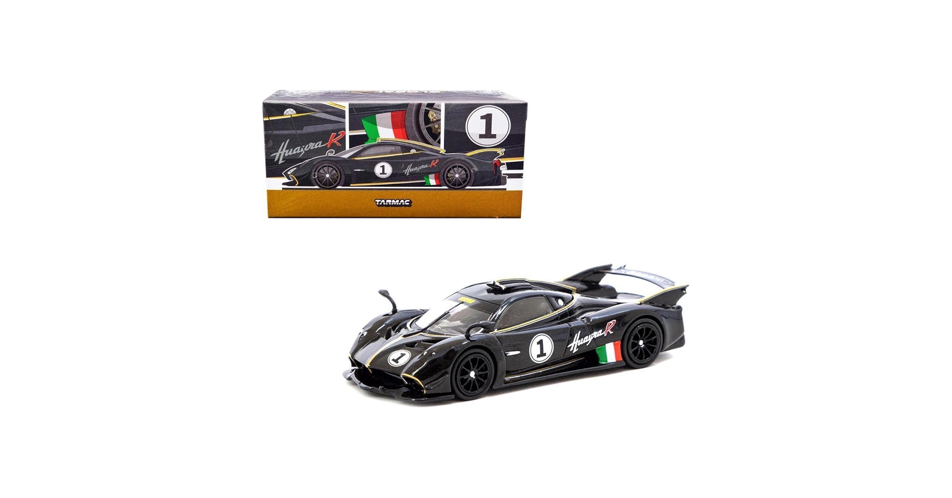 パガーニ ウワイラレッド ミニカー ゴールドホイール パガーニ ウワイラレッド ミニカー ゴールドホイール