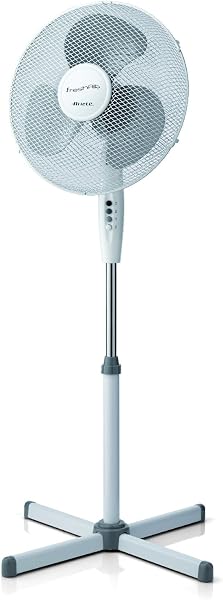 Ariete 845 Freshair Ventilatore a Piantana Bianco con 3 Velocità