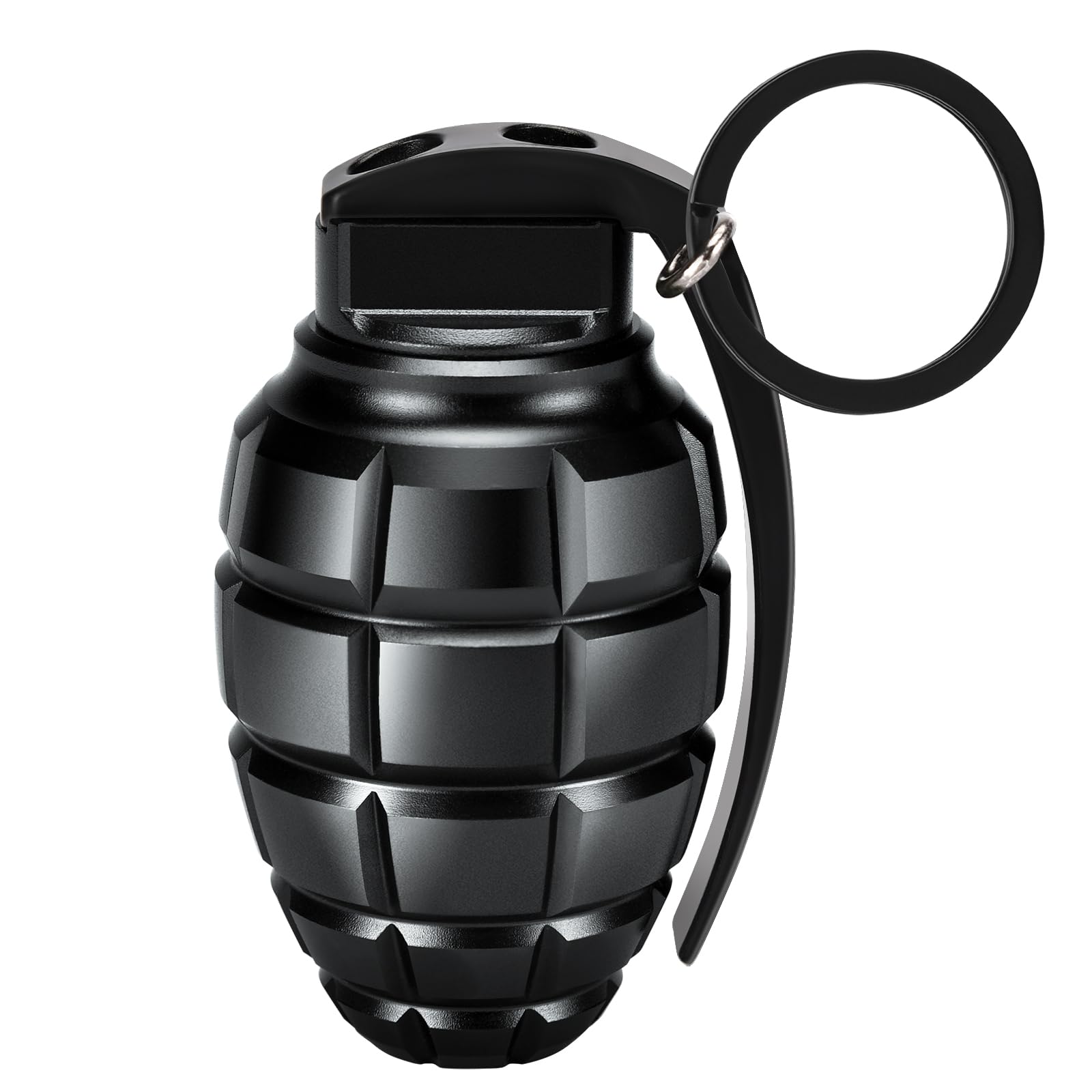 Aufew Keychain Pill Container Waterproof Portable Small Pill Case Durable Aluminum Travel Pill Box with Carabiner for Medication, Vitamins, Outdoor