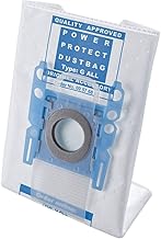 Siemens PowerProtect Type G ALL VZ41FGAL Vacuum Cleaner Bags 99.9% Fine Dust Filtering Higher Cleaning Performance 50% Longer Service Life Suitable for All Rows Except VS08 and VS01 Pack of 4