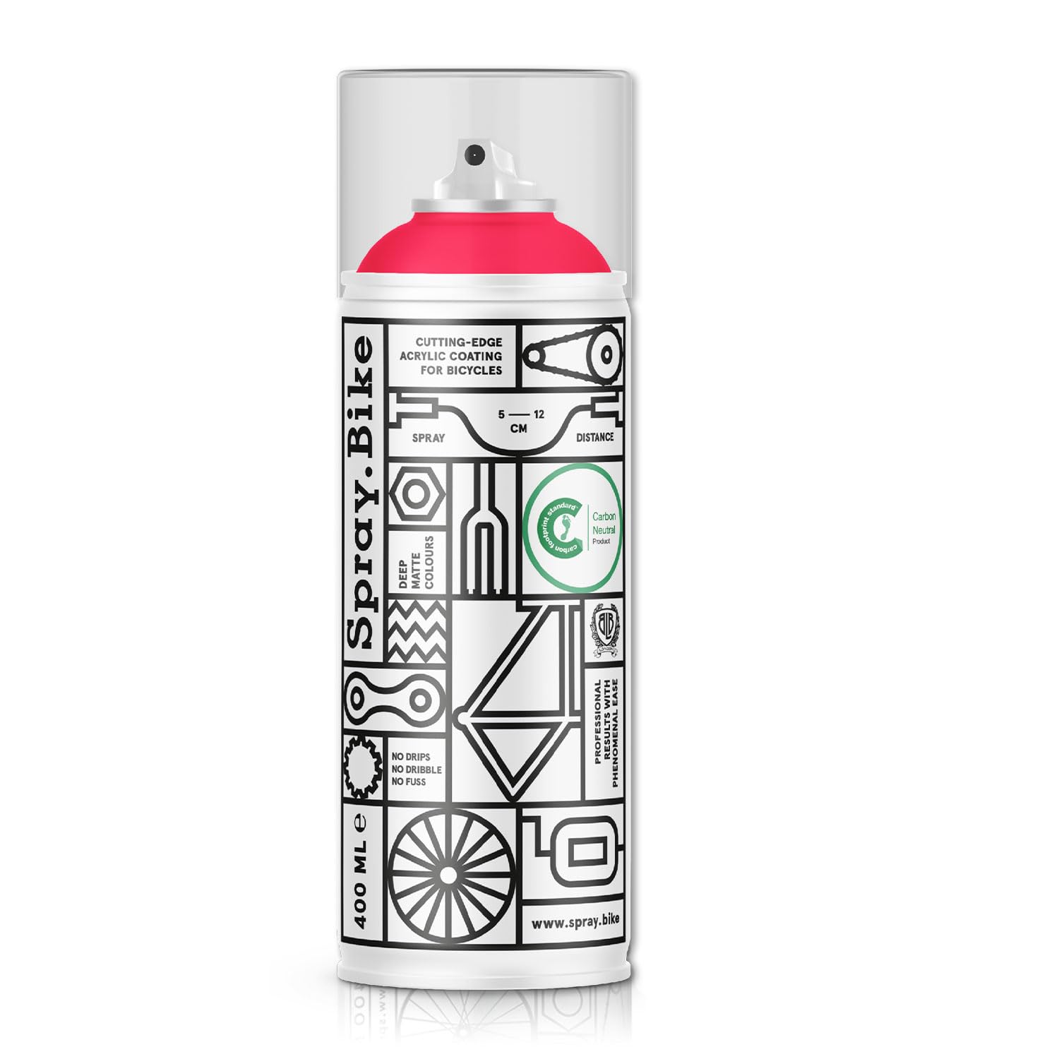 Spray.Bike Fluorescent Collection Fluorescent Pink