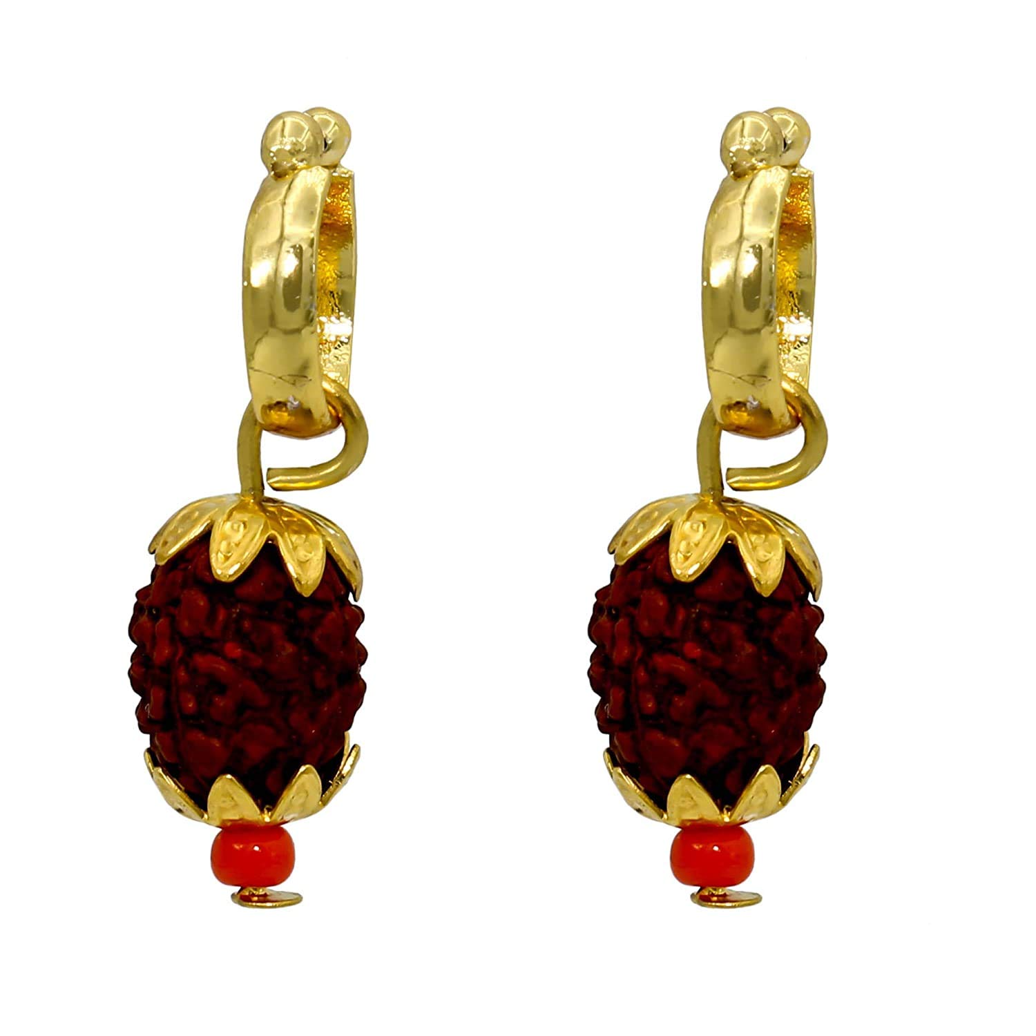 See full amazon price history chart for Memoir Brass Gold plated rudraksh earring Men women boys girls Memoir Brass Gold plated rudraksh earring Men women boys girls (B08BBZ1V25) Amazon Price History, Amazon Price Tracker