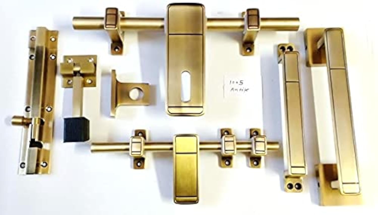 A to Z Brass Pull Handle Door Kit 5Mm Antique Finidh Aldrop Set 10" For Main Door (B099K4F5QG) Amazon Price History, Amazon Price Tracker